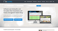 Desktop Screenshot of e-guma.ch
